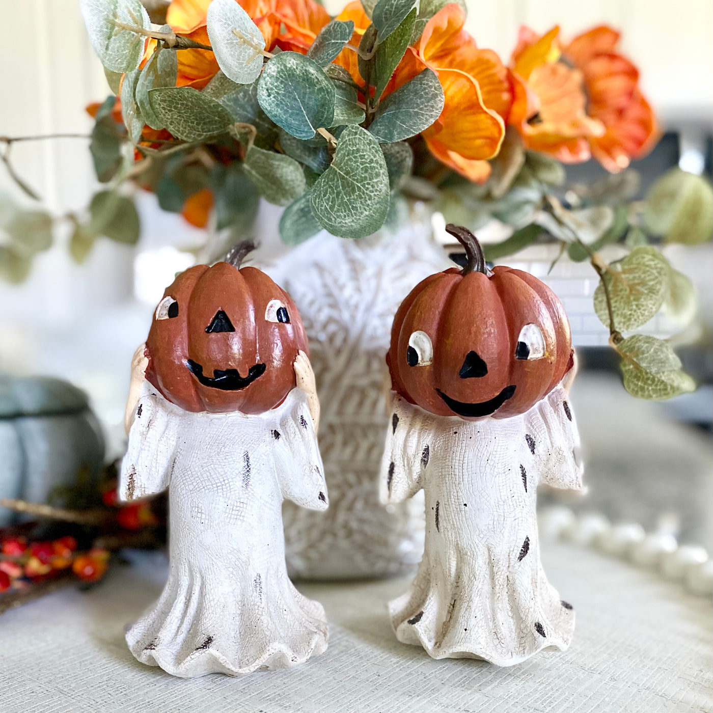 Pumpkin Head Ghosts