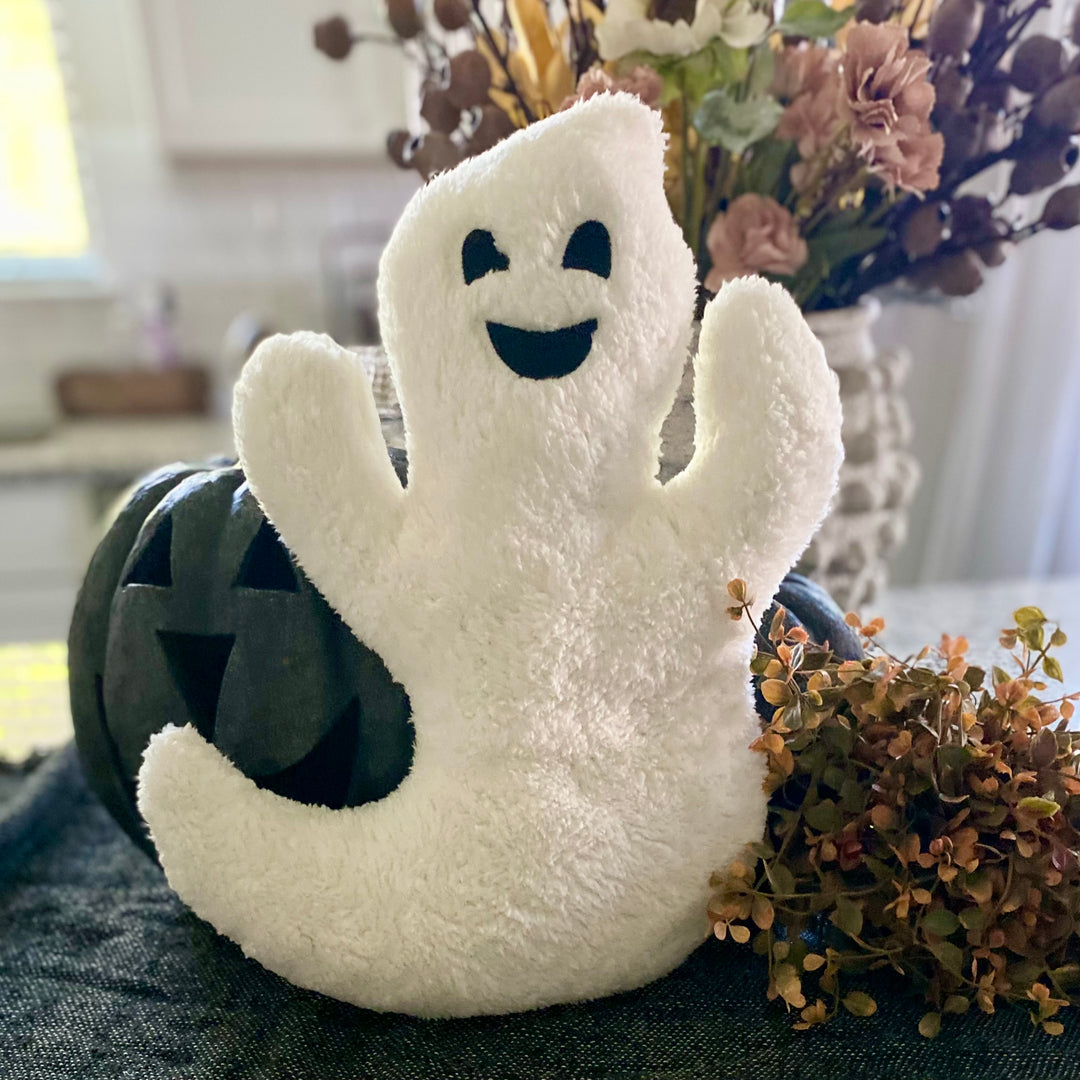 Sherpa Ghost Pillow