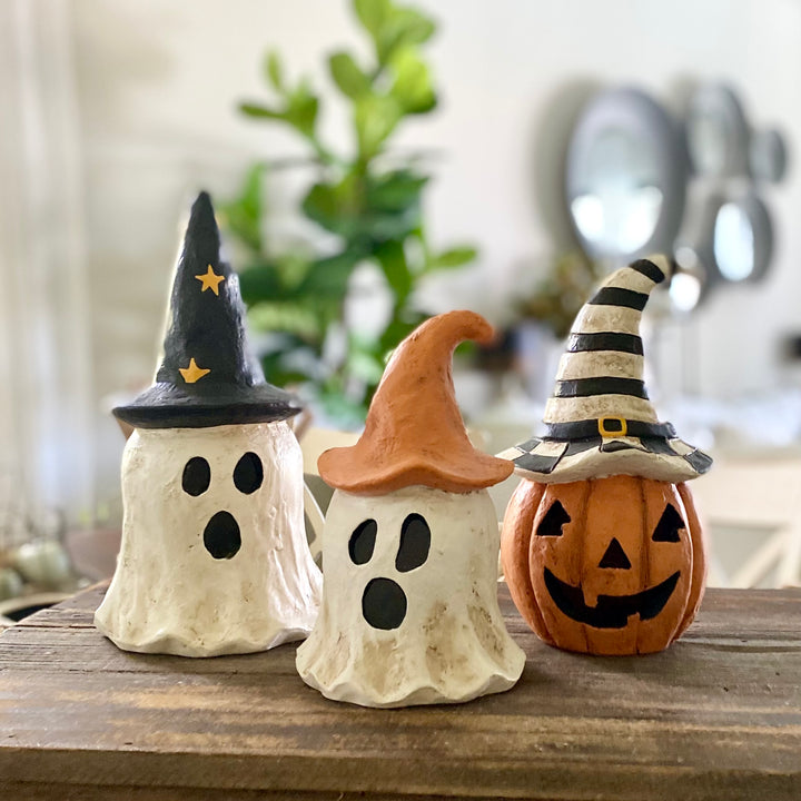 Halloween Paper Maché Lanterns