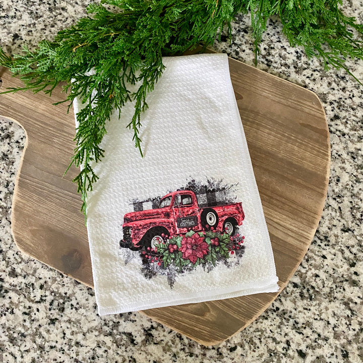 Set/5 Christmas Kitchen Towels