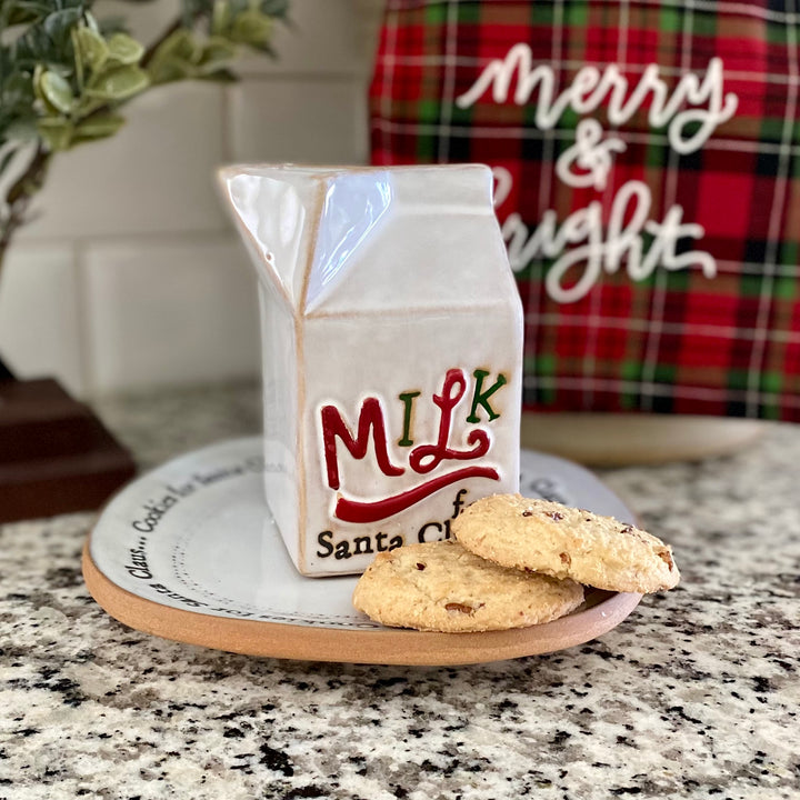 Milk & Cookies For Santa Set