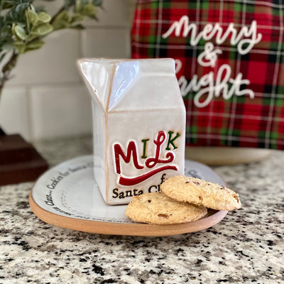 Milk & Cookies For Santa Set
