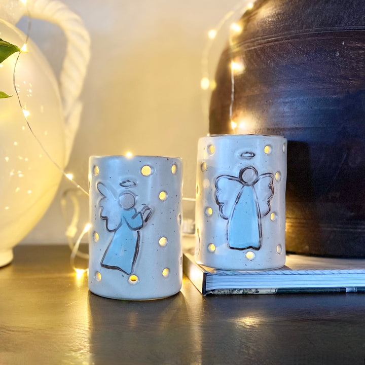 Farmhouse Angel Votives