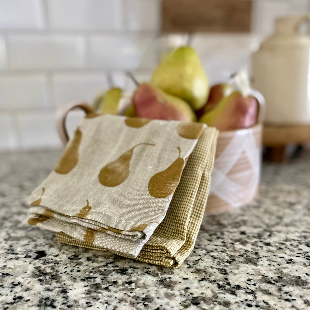 Set/2 Duchess Pear Tea Towels