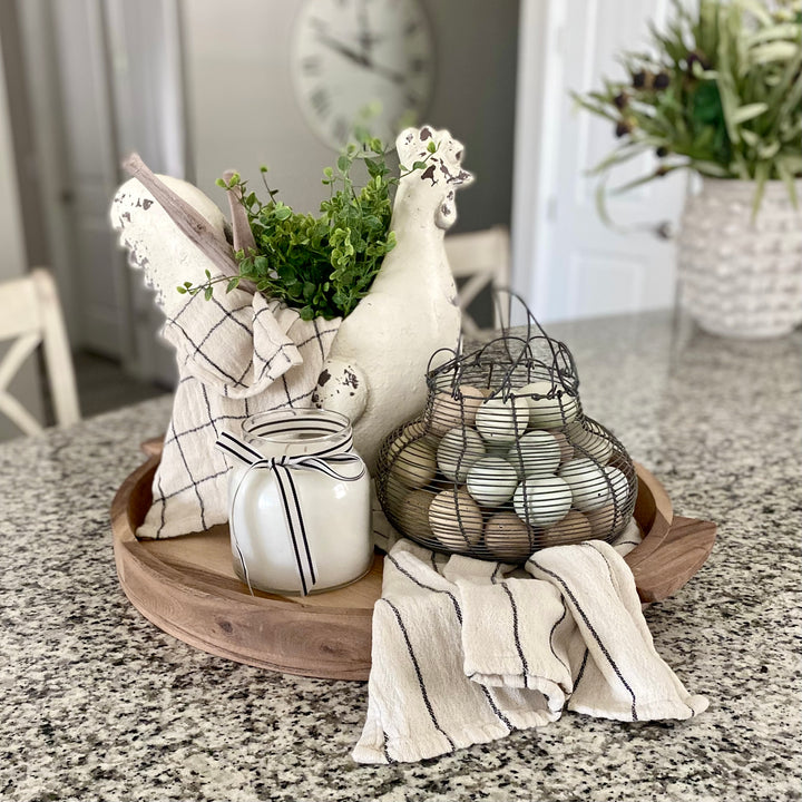 Weathered Hen Planter