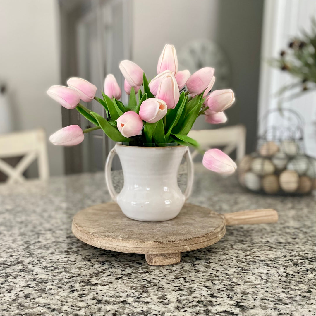 Found Decorative Wood Bread Board