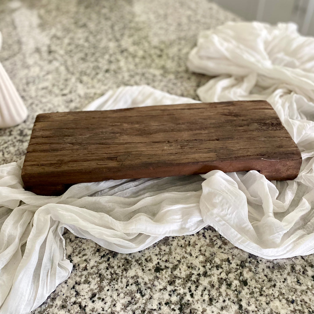 Found Wood Pedestal