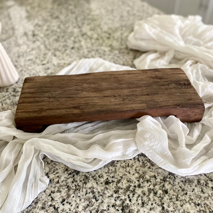 Found Wood Pedestal