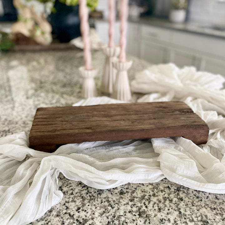 Found Wood Pedestal