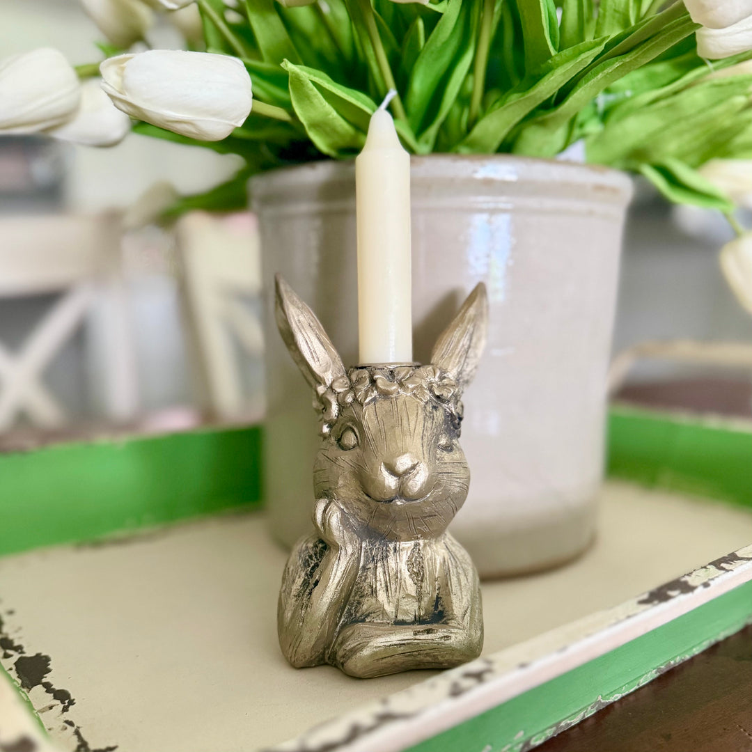 Bunny Taper Candle Holder