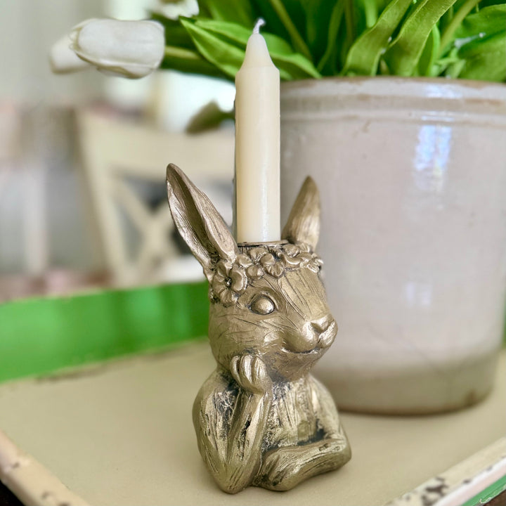 Bunny Taper Candle Holder