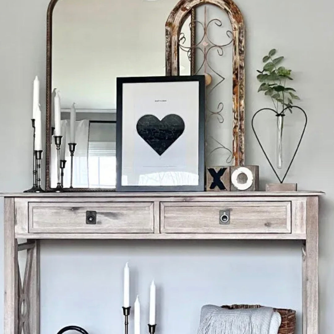 Heart-Shaped Flower Holders
