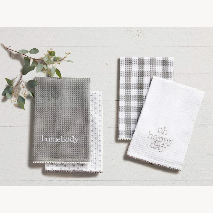 Happy Tea Towel Sets