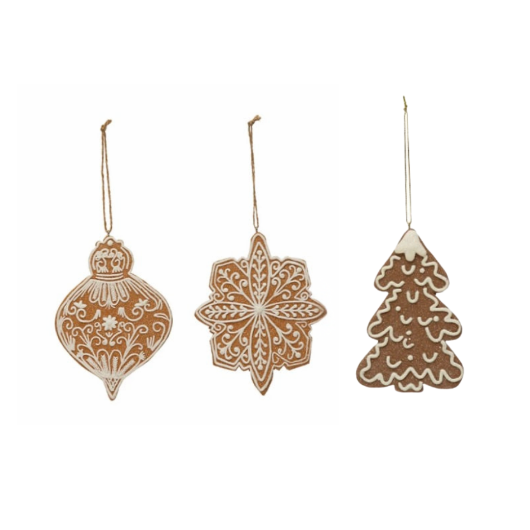 Gingerbread Cookie Ornaments
