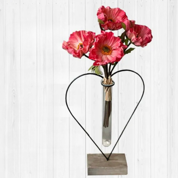 Heart-Shaped Flower Holders