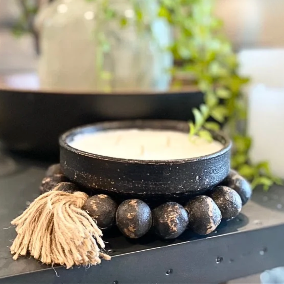 Blueberry Pumpkin Scented Pottery Candle