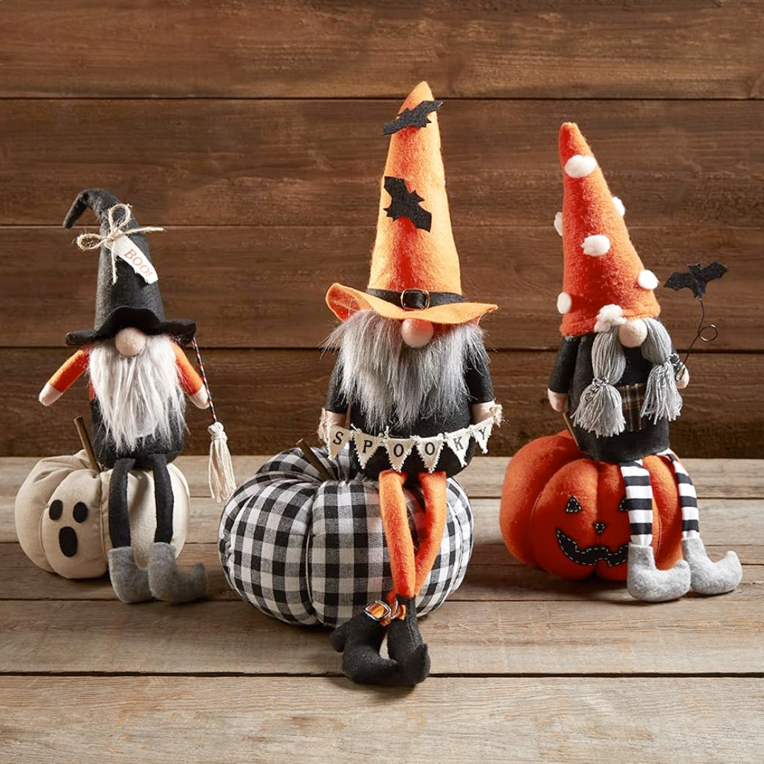 Halloween Pumpkin Gnomes