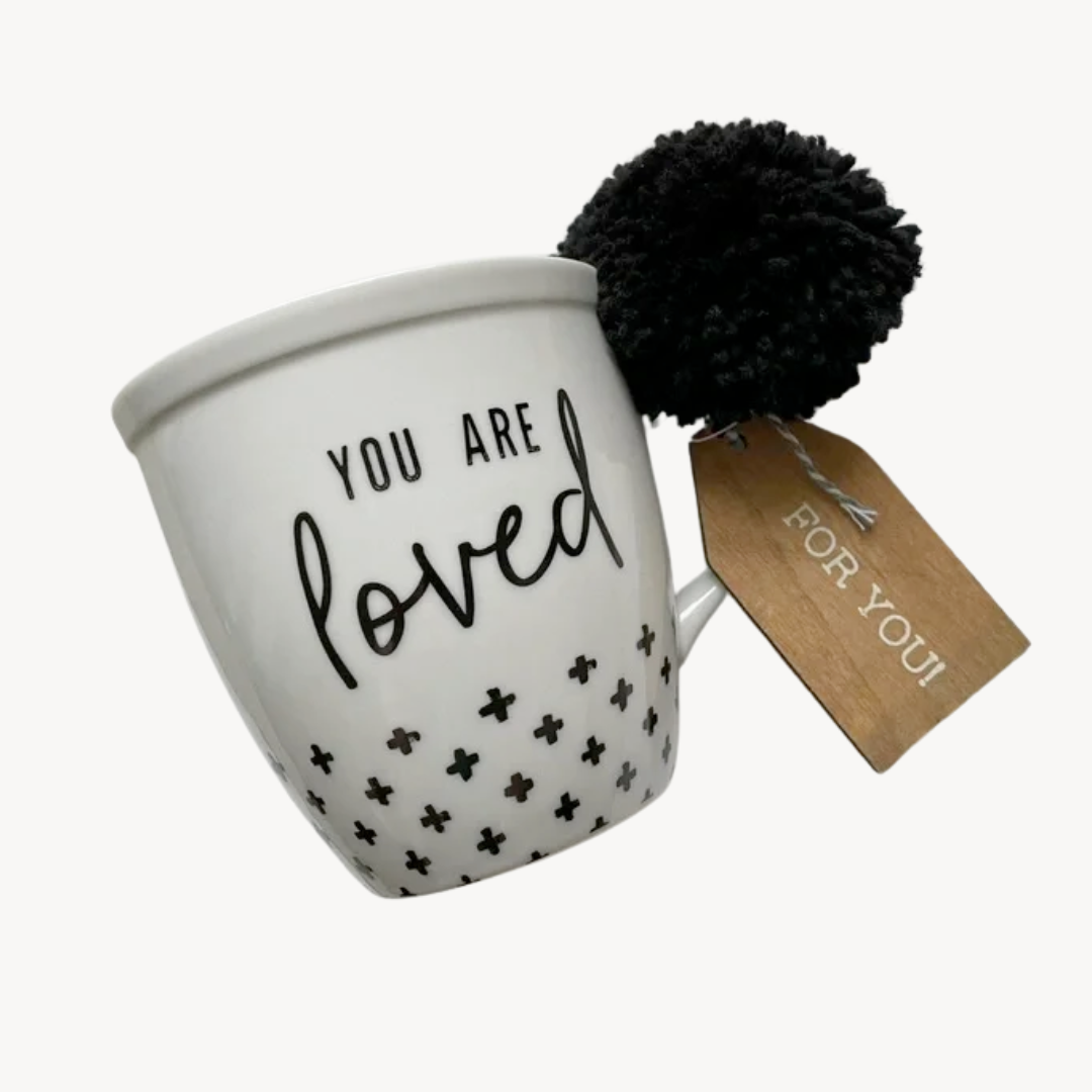 "You Are Loved" Porcelain Mug