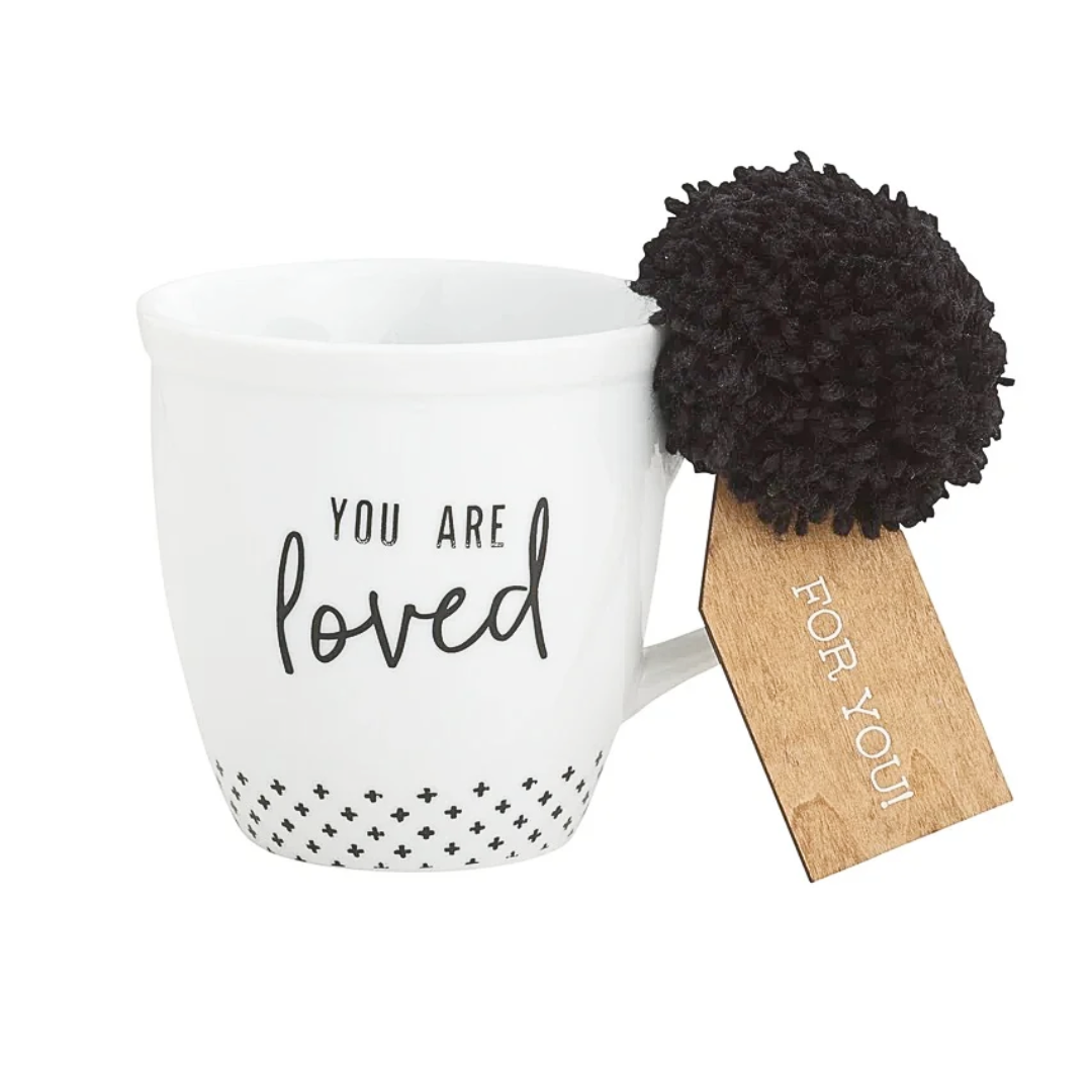 "You Are Loved" Porcelain Mug