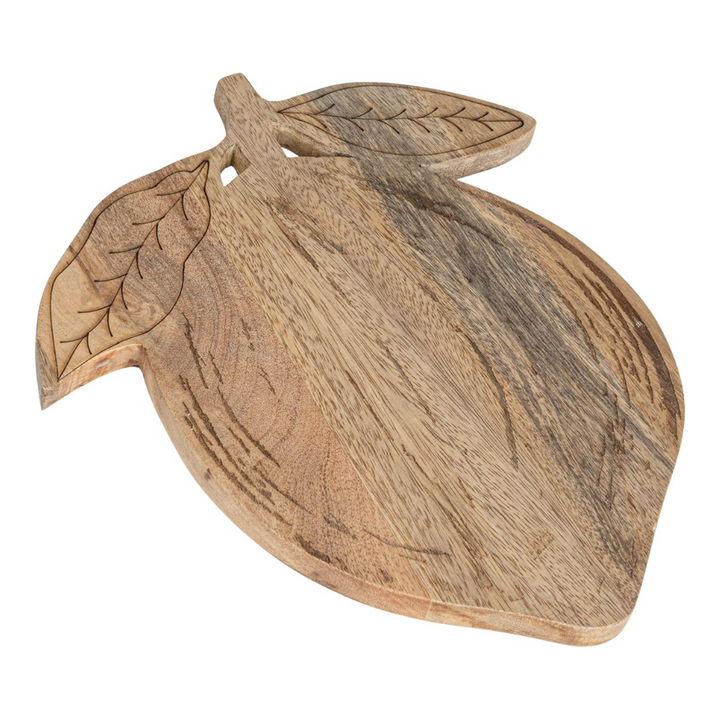 Lemon Shaped Wood Cheese Board
