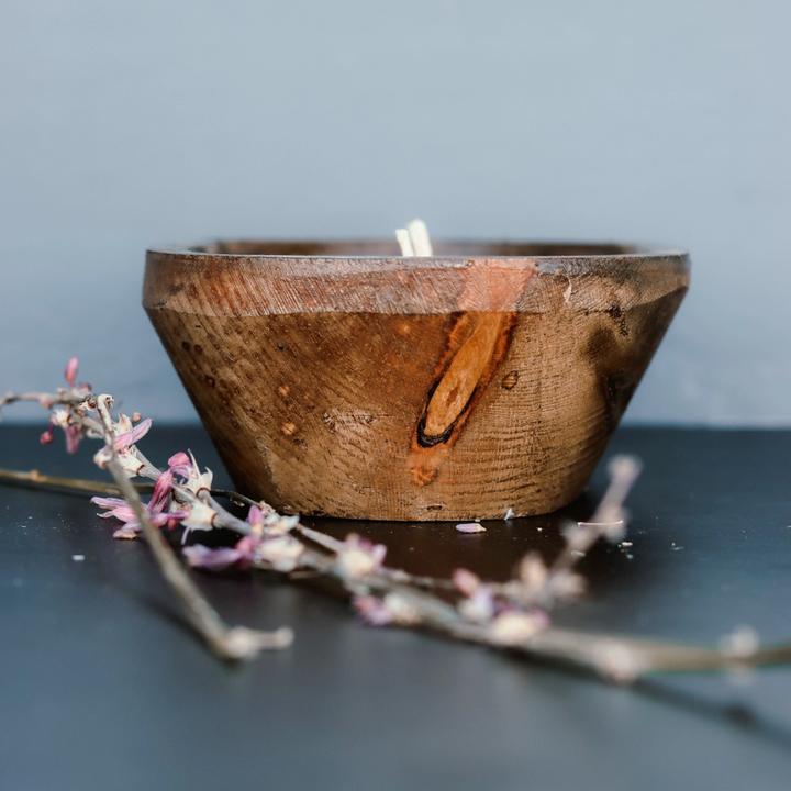 Campfire Scented Dough Bowl Candle