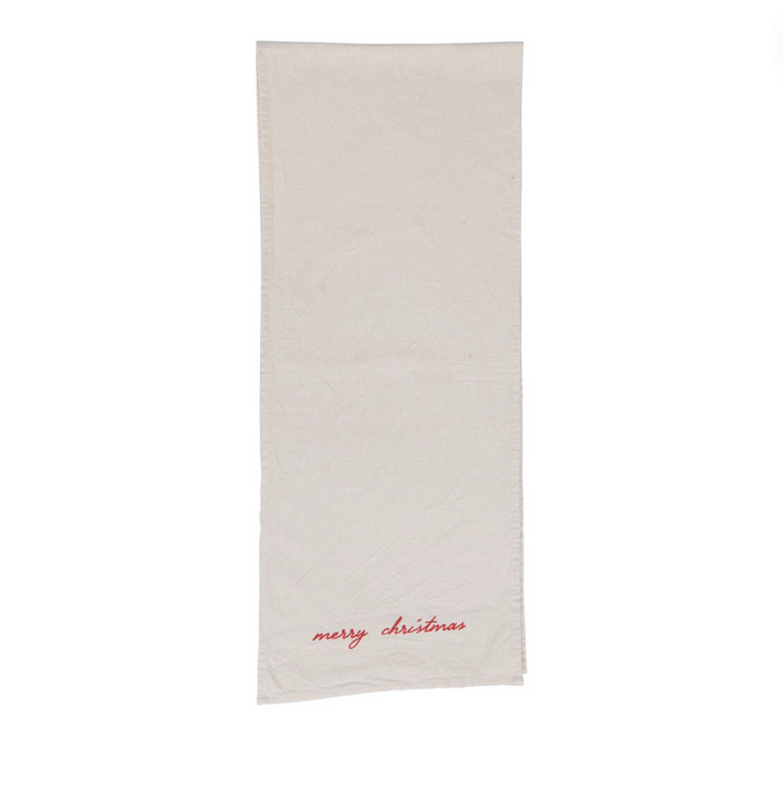 "Merry Christmas" Table Runner