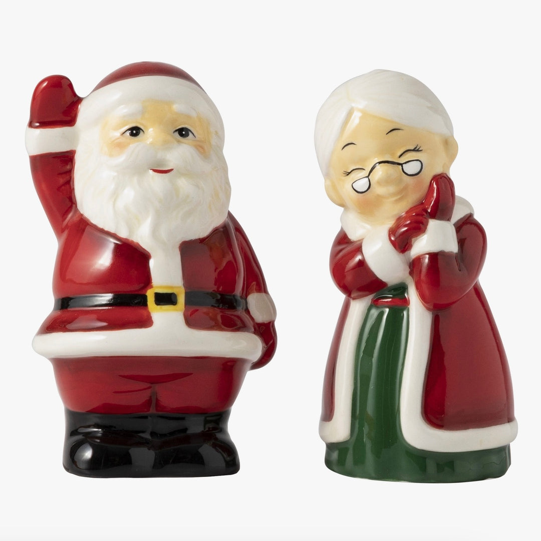 Mr & Mrs Claus Salt and Pepper Set