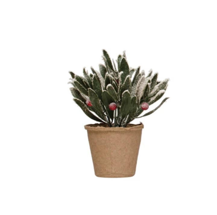 Paper Maché Greenery Pots