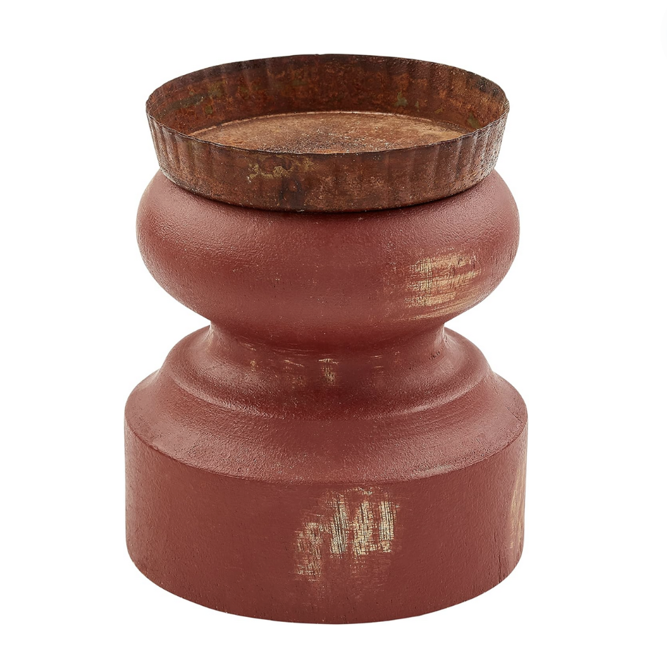 Set/3 Farmhouse Candle Stands