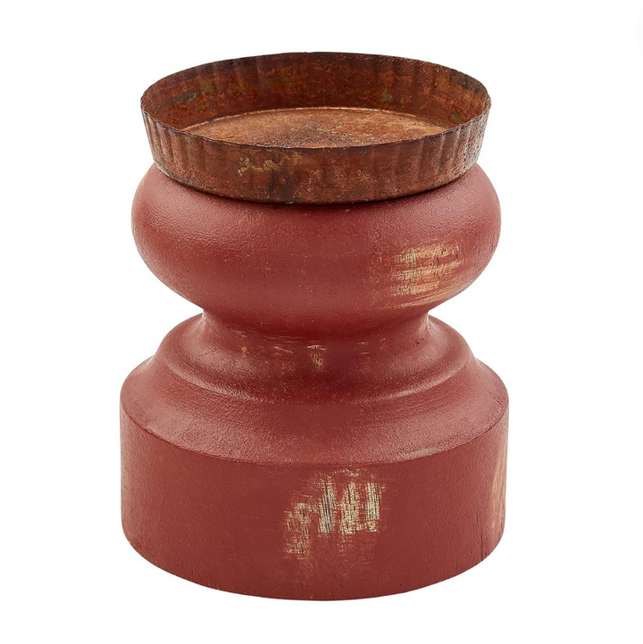 Set/3 Farmhouse Candle Stands