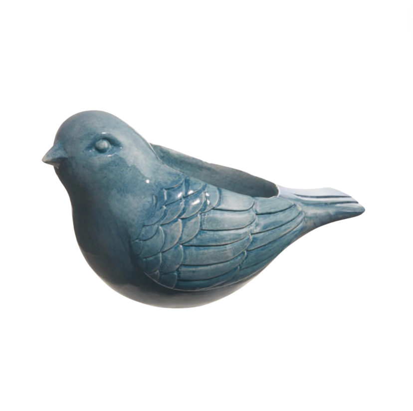 Blue Bird Planter