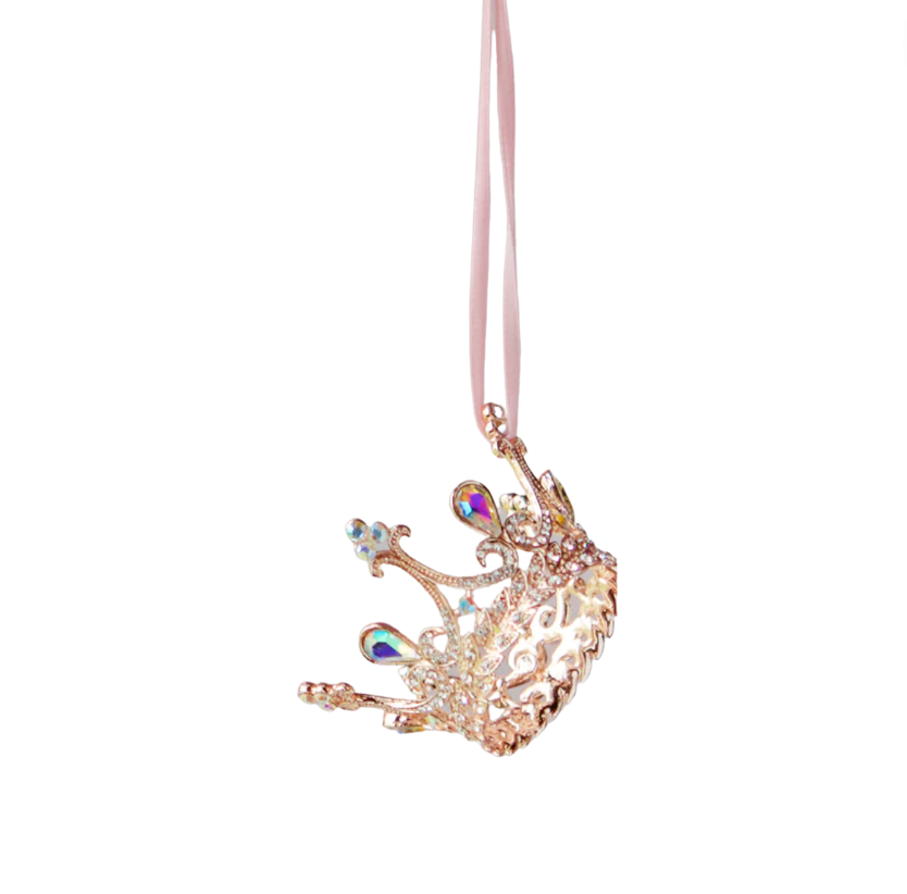 Sparkly Crown Ornaments