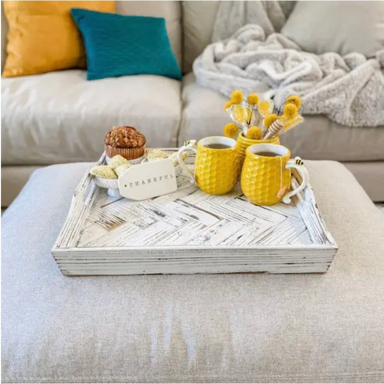 Coastal Farmhouse Style Tray