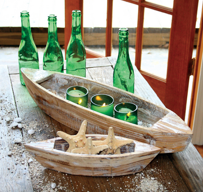 Reclaimed Wooden Boat Set