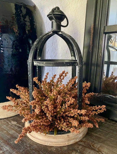 Pumpkin Heather Half Sphere