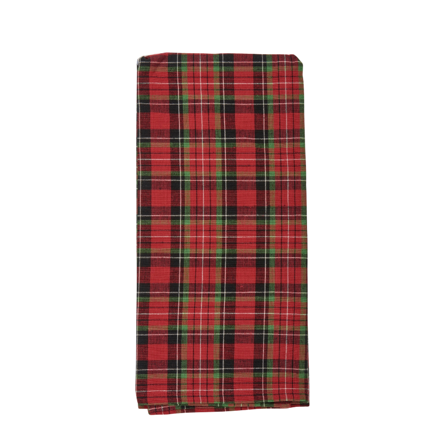 Merry & Bright Plaid Kitchen Towel