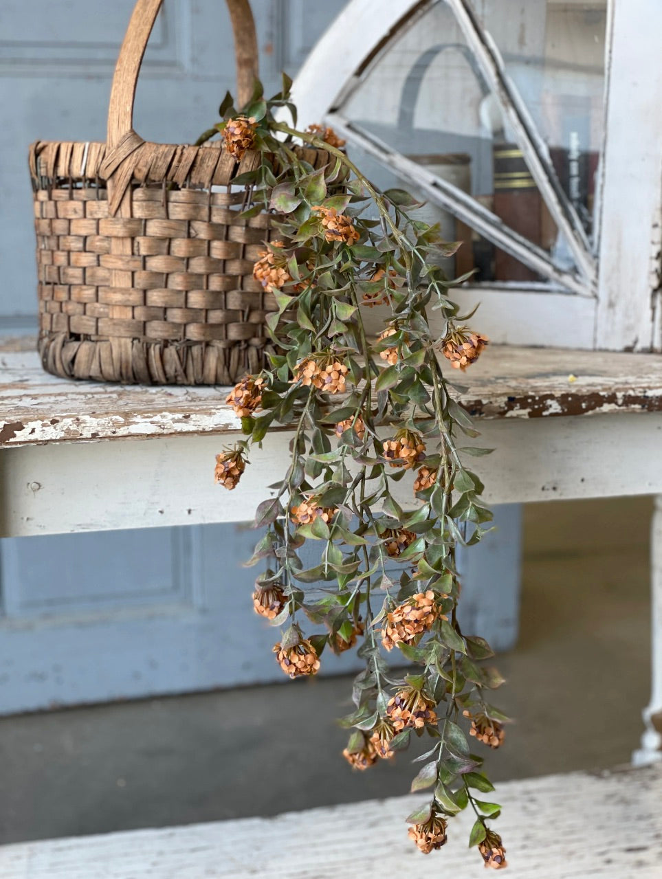 Late Bloomer Hanging Vine Pumpkin