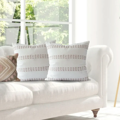 Set/2 Blush Pillow Covers