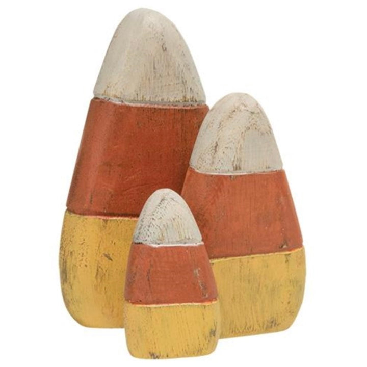 Set/3 Candy Corn Table Sitters