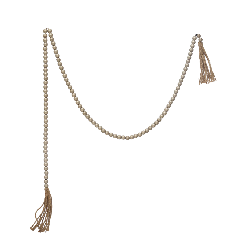 Silver Bead Garland