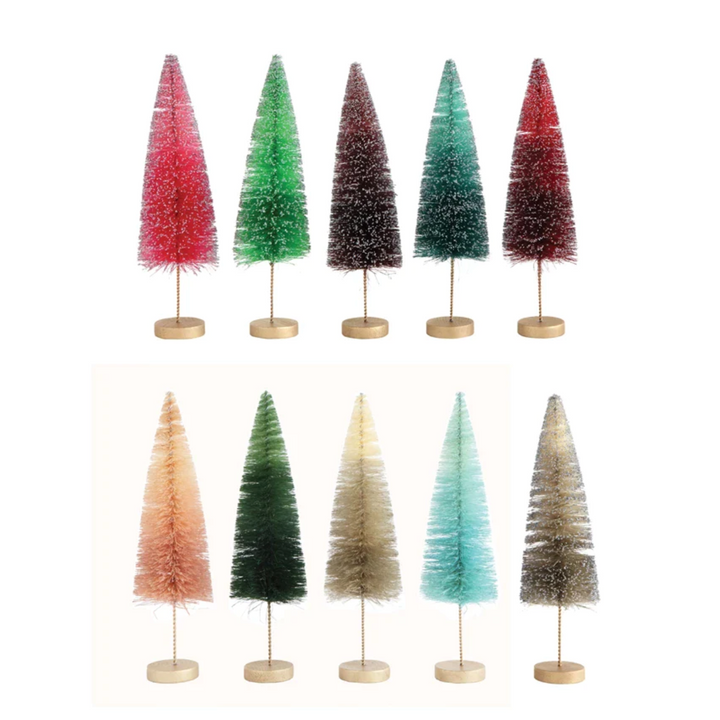 Sisal Ombre Bottle Brush Trees