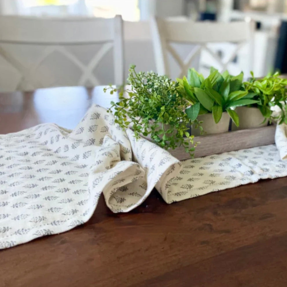 Floral Pattern Table Runner