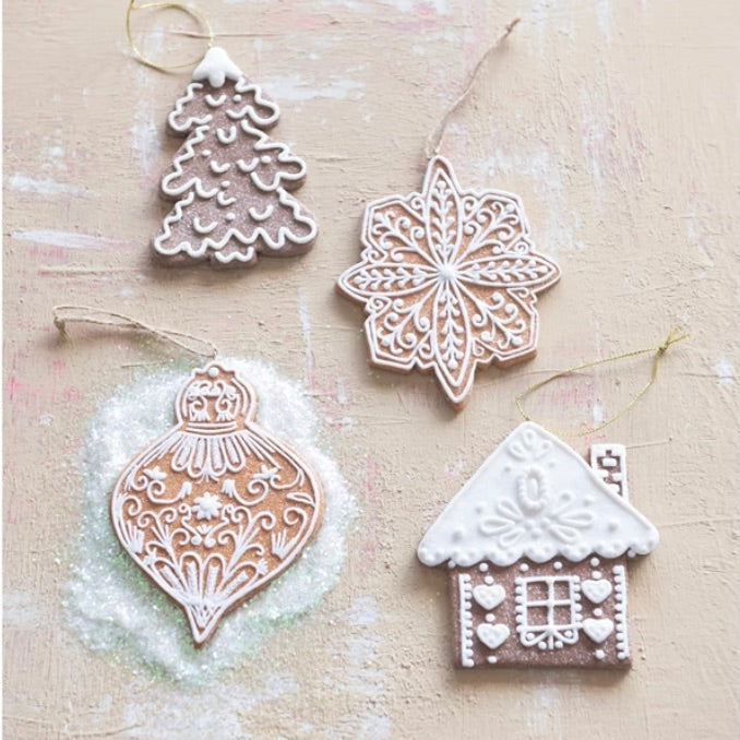 Gingerbread Cookie Ornaments