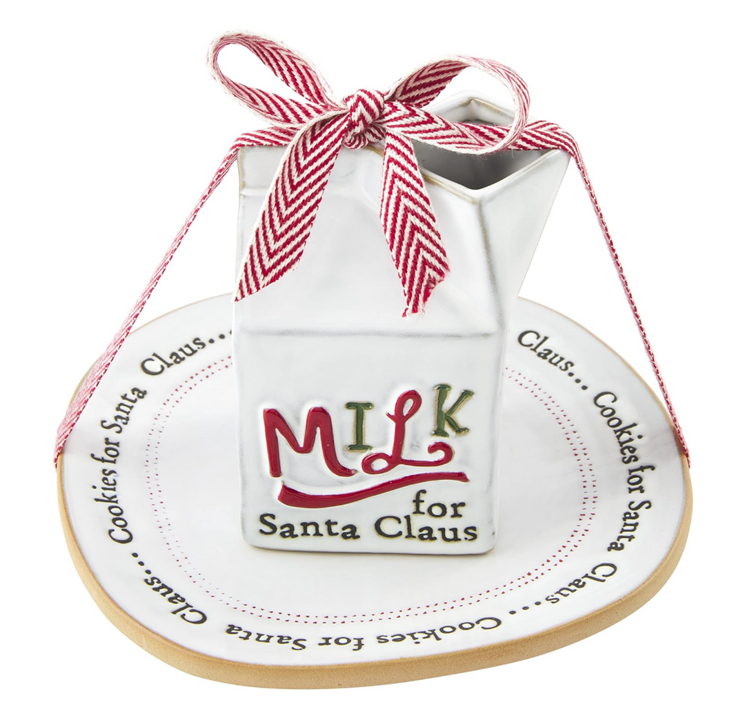 Milk & Cookies For Santa Set