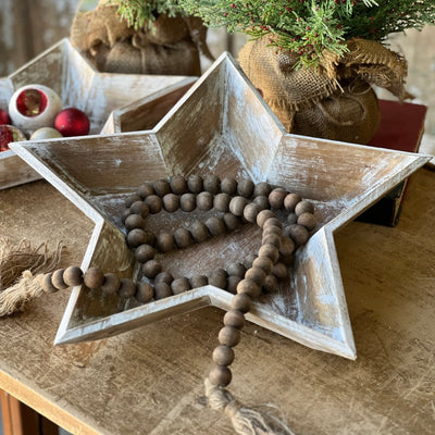 Natural Tassel Tied Garland