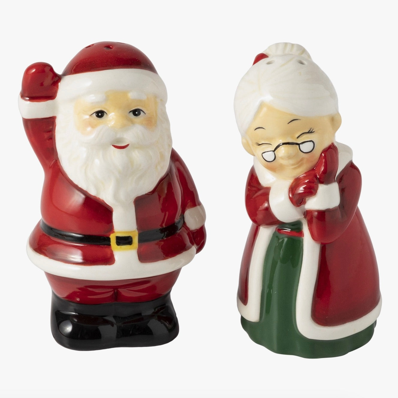 Mr & Mrs Claus Salt and Pepper Set