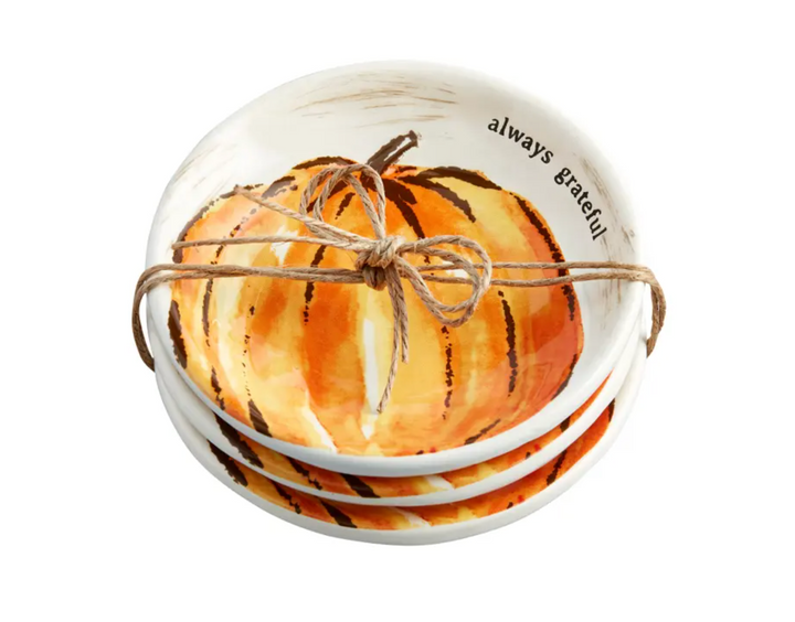 Pumpkin Dipping Dish Sets