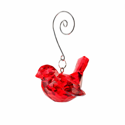 Red Crystal Cardinal Ornament