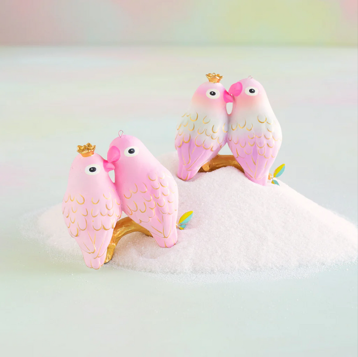 Sweet Tweets Love Bird Ornaments