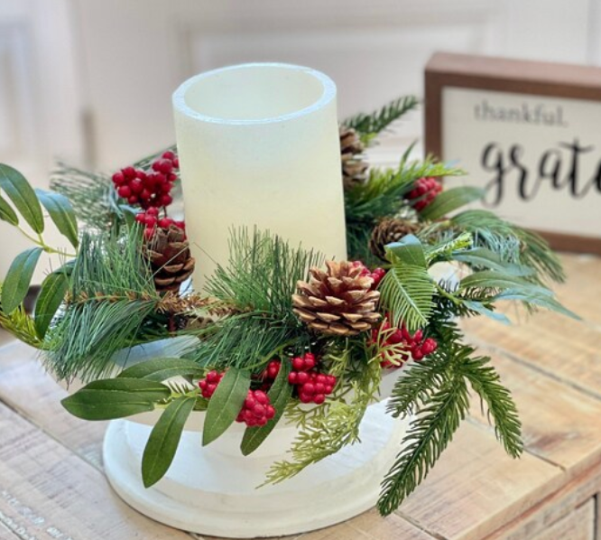 Pine & Plenty Candle Ring